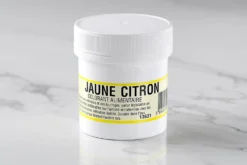Colorant poudre concentré hydrosoluble jaune citron 20g
