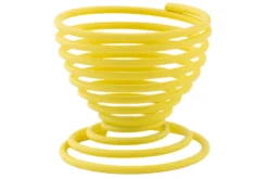 Coquetier spirale Point-Virgule Wire jaune