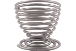 Coquetier spirale Point-Virgule Wire argent
