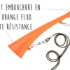 Corne d'appel Elless ABS orange fluo 25cm