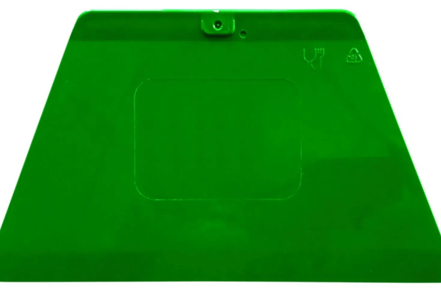 Corne à pâtisserie trapèze en polypropylène 20x13cm