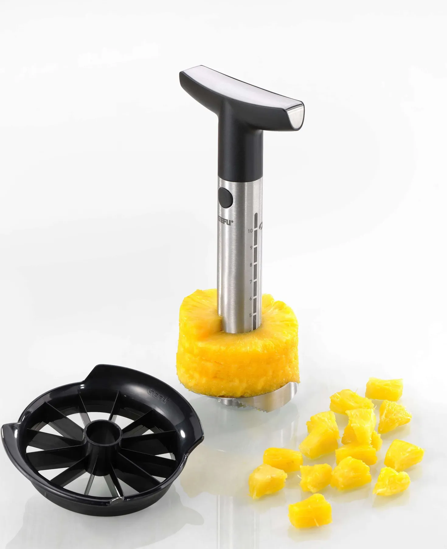 Coupe-ananas + trancheur Gefu Professional