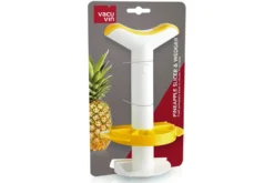 Coupe-ananas Vacu Vin 4863260 en polymère blanc