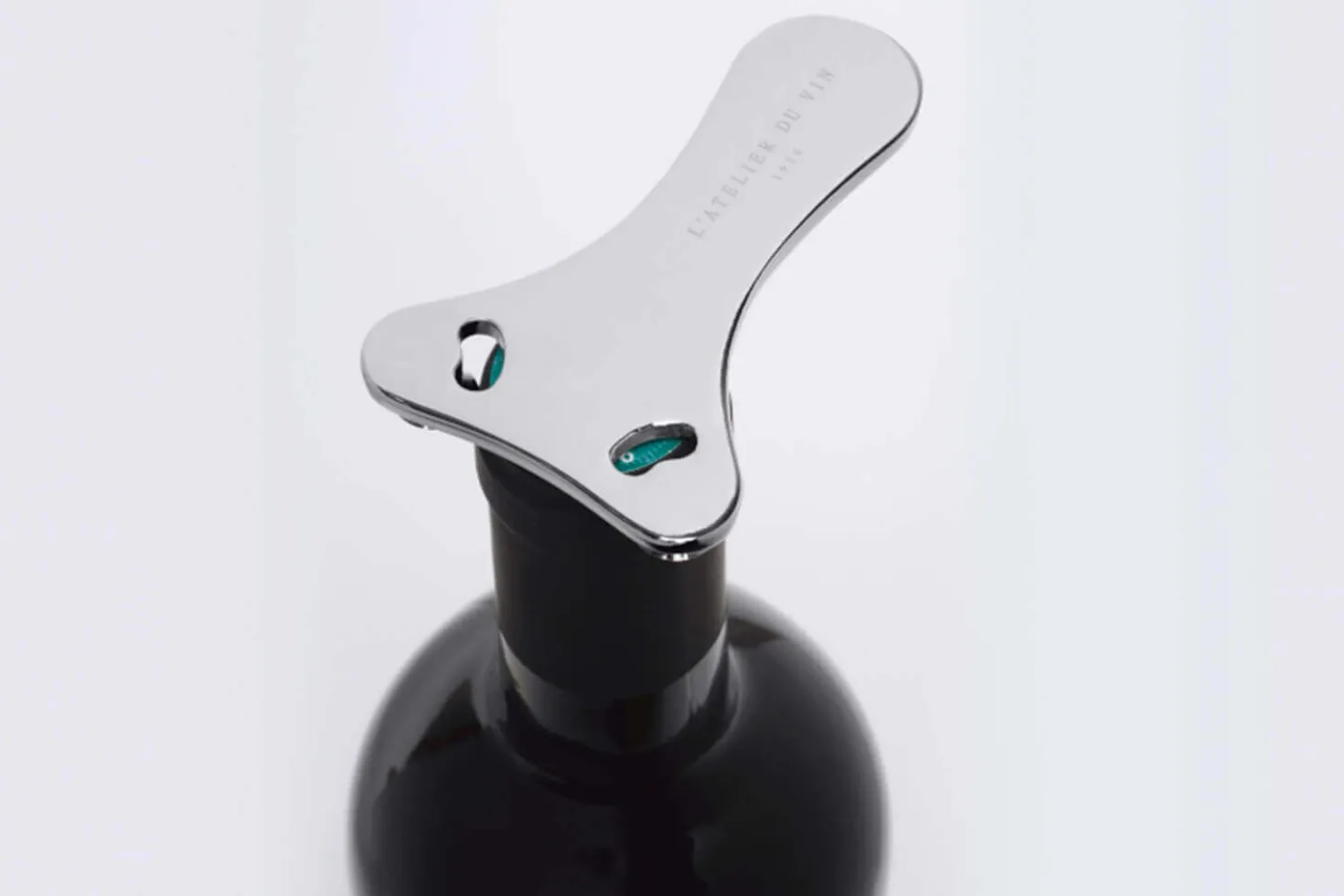 Coupe-capsule professionnel L'Atelier du vin en métal chromé