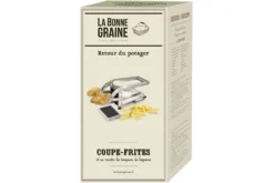 Coupe-frites 2 grilles La Bonne Graine en acier inox