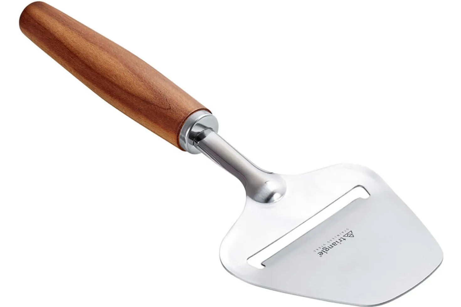 Coupe-fromage Triangle Sense en inox 18/10 et manche prunier