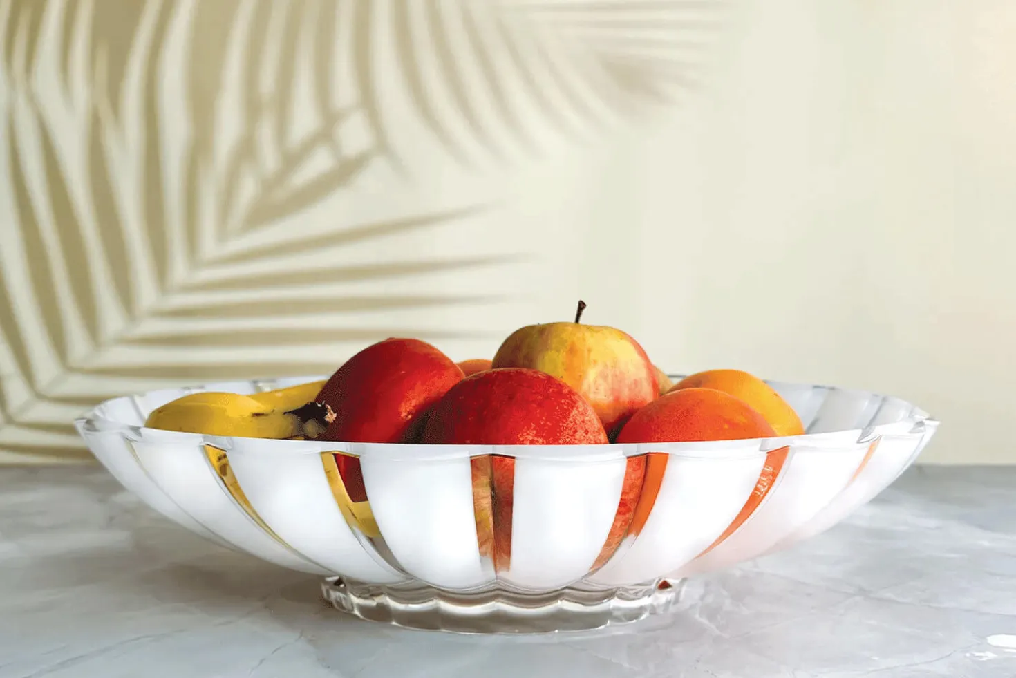 Coupe à fruits Guzzini Dolcevita en polymère biosourcé