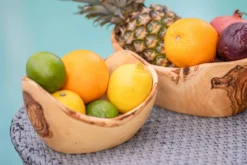 Coupe à fruits rustique Bérard en olivier