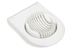 Coupe-oeufs Kitchen Aid en acier inoxydable et polymère blanc