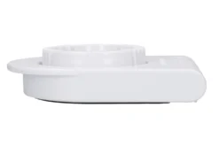 Coupe-oeufs Kitchen Aid en acier inoxydable et polymère blanc