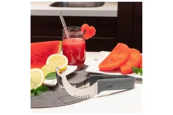 Coupe­-pastèque "Hook" Westmark silicone et acier inox