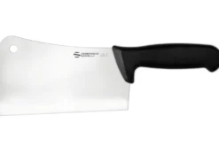 Couperet de boucher professionnel Ambrogio Sanelli Supra noir