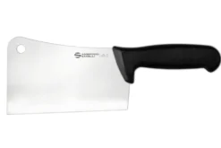 Couperet de boucher professionnel Ambrogio Sanelli Supra noir