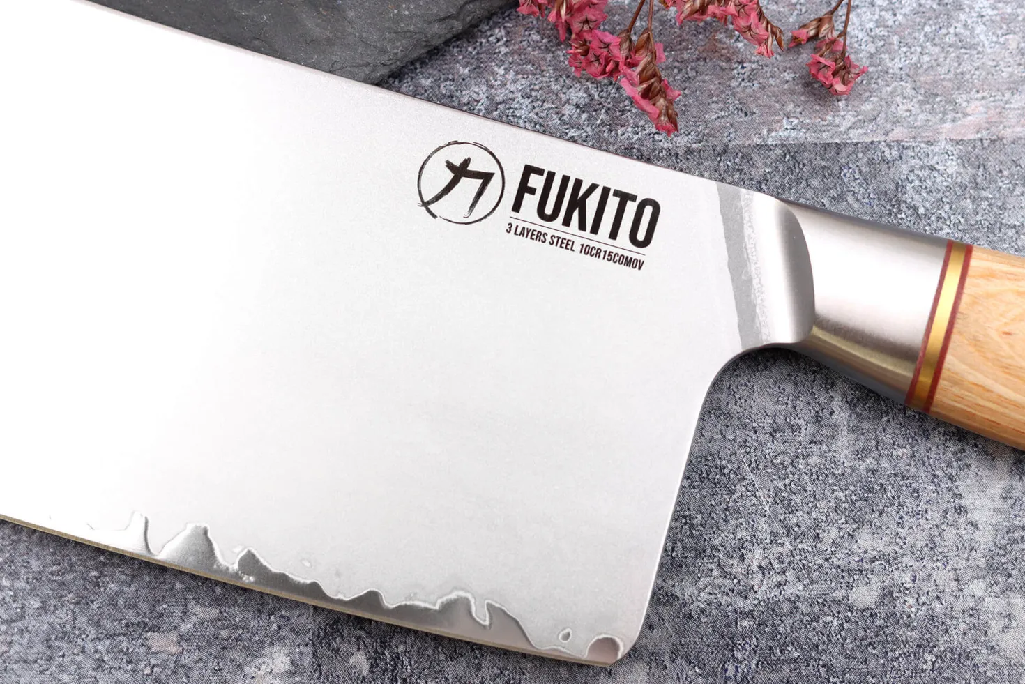 Couperet Fukito Pakka San Mai 19cm