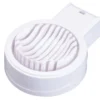 Coupe-œufs KitchenCraft en acier inoxydable et polymère blanc
