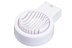 Coupe-œufs KitchenCraft en acier inoxydable et polymère blanc
