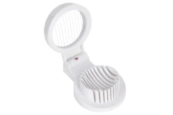 Coupe-œufs KitchenCraft en acier inoxydable et polymère blanc
