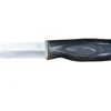 Couteau Arctic Legend Hobby Knife AL927 artisanal lame 9,5cm manche en bois teinté noir + étui en cuir