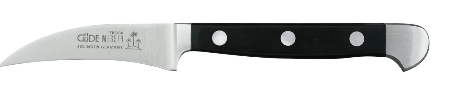 Couteau bec d'oiseau Güde Alpha 6cm en acier forgé