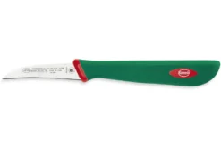 Couteau bec d'oiseau professionnel SANELLI Premana lame 6cm manche vert