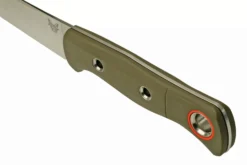 Couteau Benchmade Meatcrafter 15500-3 lame 15,4cm manche ajouré en G10 vert + étui boltaron