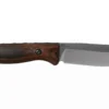 Couteau Benchmade Saddle Mountain Skinner 15002 lame 10,7cm manche bois stabilisé + étui en cuir