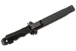 Couteau Benchmade SOCP 185SBK lame semi-dentée 18cm manche ajouré en G10 noir avec étui