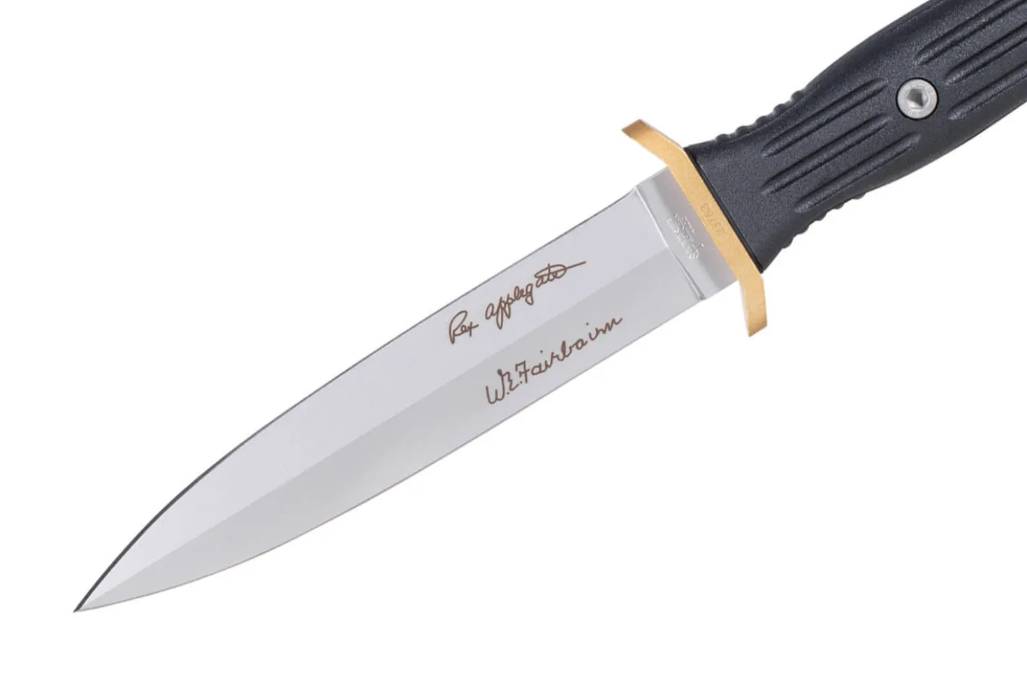 Couteau Böker Applegate Fairbairn Combat II 120543AF lame en acier 15cm manche synthétique noir + étui en kydex