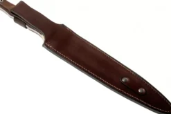 Couteau Böker Arbolito Colmillo Guayacan 02BA918G lame en acier 25cm manche en bois de Guayacan + étui en cuir
