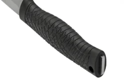 Couteau Böker Bronco 121504 lame en acier 11,3cm manche en TPE noir + étui en cuir avec allume-feu