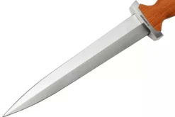 Couteau Böker Swiss Dagger 121553 lame en acier 21,9cm manche en bois de cerisier + étui en métal