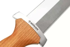 Couteau Böker Swiss Dagger 121553 lame en acier 21,9cm manche en bois de cerisier + étui en métal