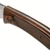 Couteau Black Fox BF.741 lame 11,4cm manche en bois de pakka avec étui