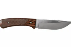 Couteau Black Fox BF.741 lame 11,4cm manche en bois de pakka avec étui