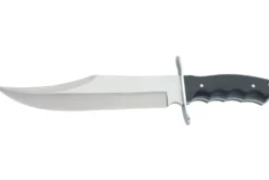 Couteau Bowie Herbertz 102325 lame 24,8cm manche pakkawood + étui en cuir