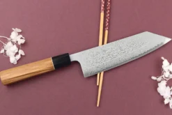 Couteau bunka 18cm japonais artisanal Yuzo Damas VG10