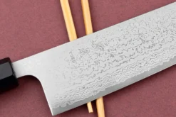 Couteau bunka 18cm japonais artisanal Yuzo Damas VG10