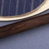 Couteau bunka 16,5cm japonais artisanal Hatsukokoro Ginga ATS-34 Damas ébène