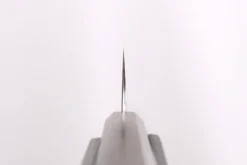 Couteau bunka 16,5cm japonais artisanal Hatsukokoro Ginga ATS-34 Damas ébène