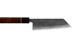 Couteau bunka 16,5cm japonais artisanal Yuzo Black Nashiji