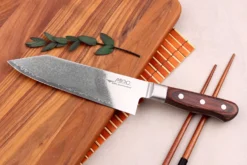 Couteau bunka 16,5cm japonais MAC Damas 45 couches 60th anniversary - Édition limitée