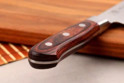 Couteau bunka 16,5cm japonais MAC Damas 45 couches 60th anniversary - Édition limitée