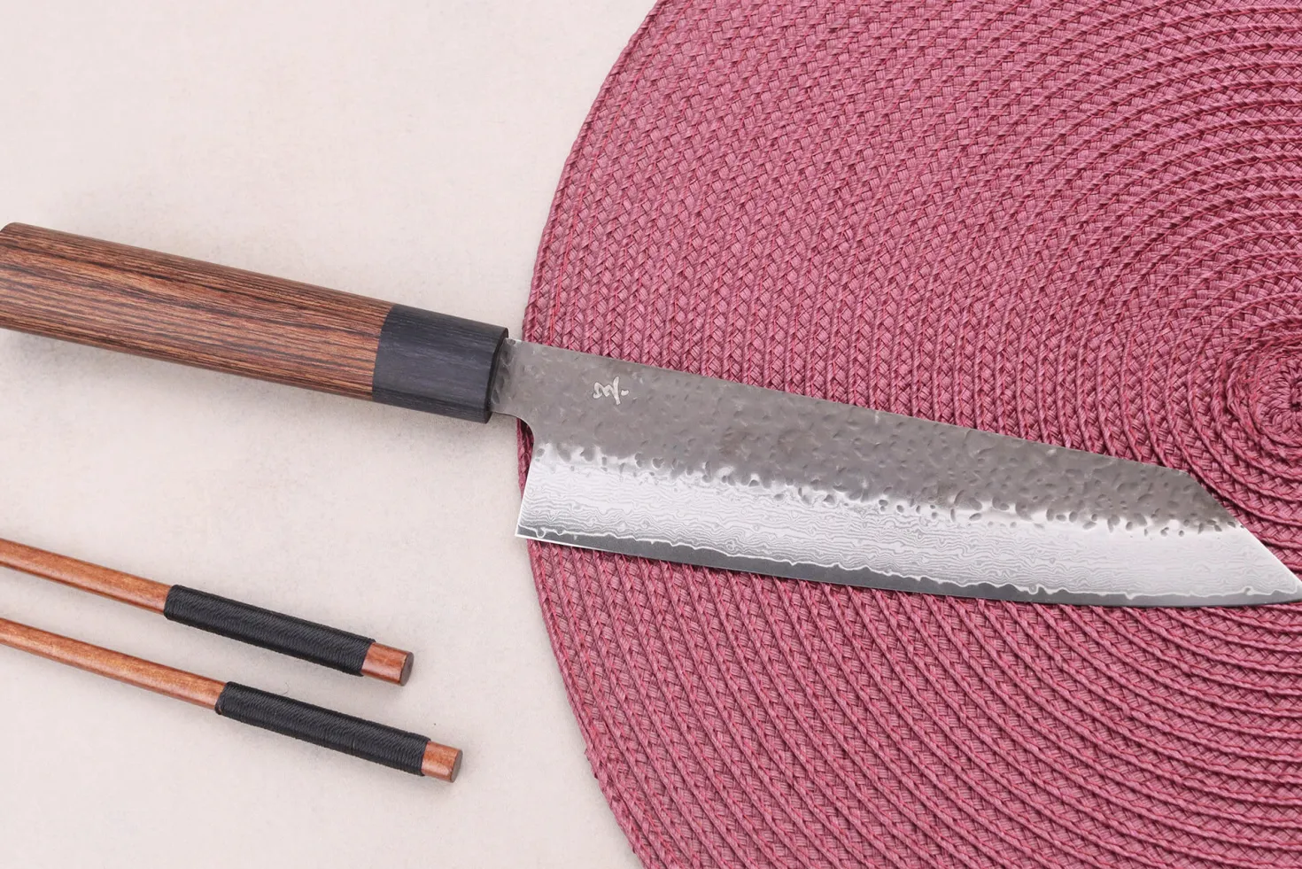 Couteau bunka 19cm japonais Shizu Hamono Gen VG10 damas