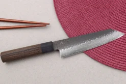 Couteau bunka 14,5cm japonais Shizu Hamono Gen VG10 damas