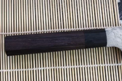 Couteau bunka japonais artisanal Takeshi Saji R2 Damas 18cm