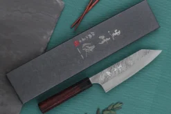 Couteau Bunka japonais artisanal Yu Kurosaki Fujin 16,5cm SG2