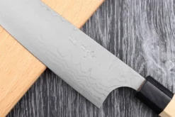 Couteau bunka japonais artisanal Masakage Shimo 17cm Shirogami