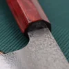Couteau bunka japonais artisanal Kei Kobayashi SG2 Damascus 17cm
