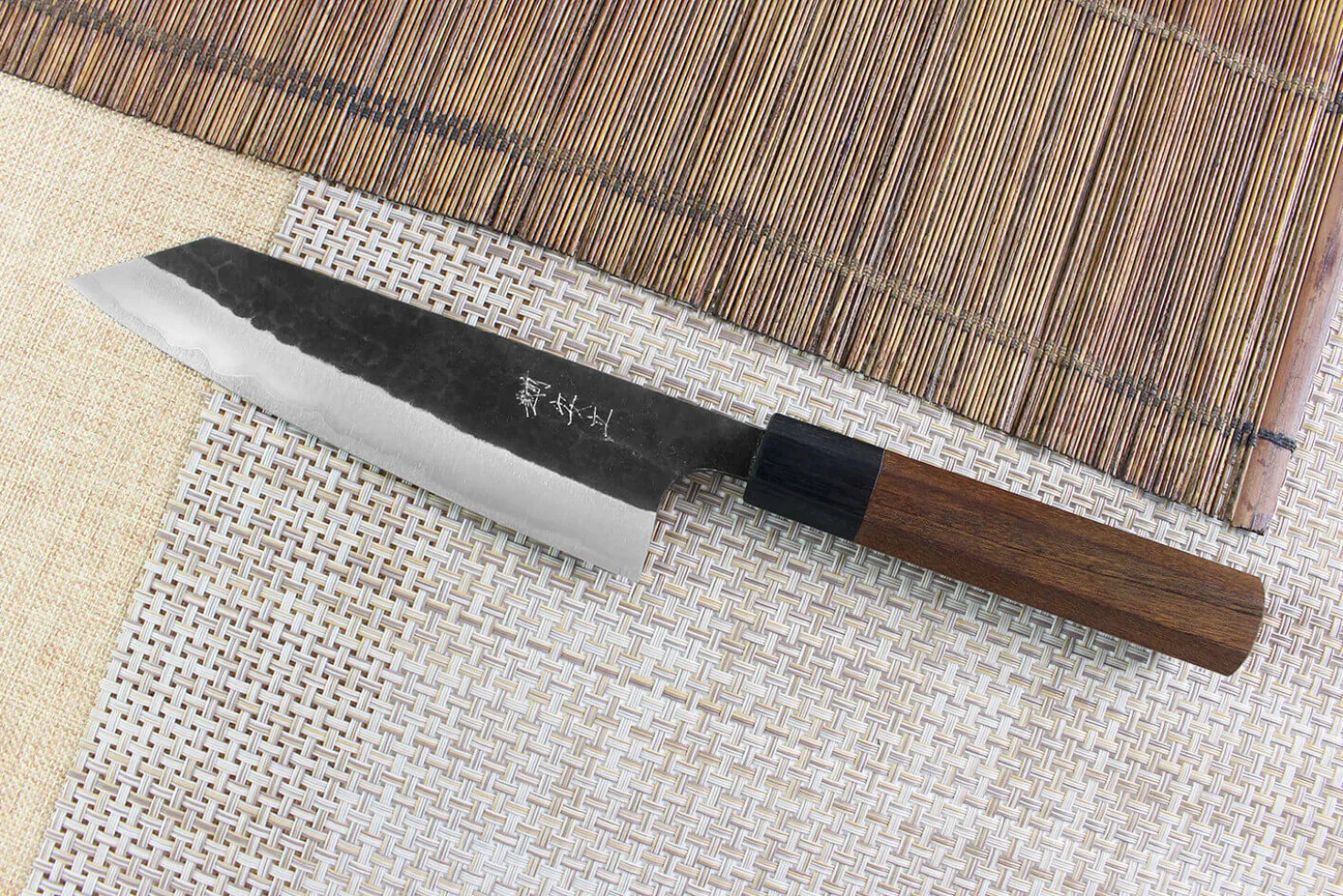 Couteau bunka japonais artisanal Anryu AS 17cm