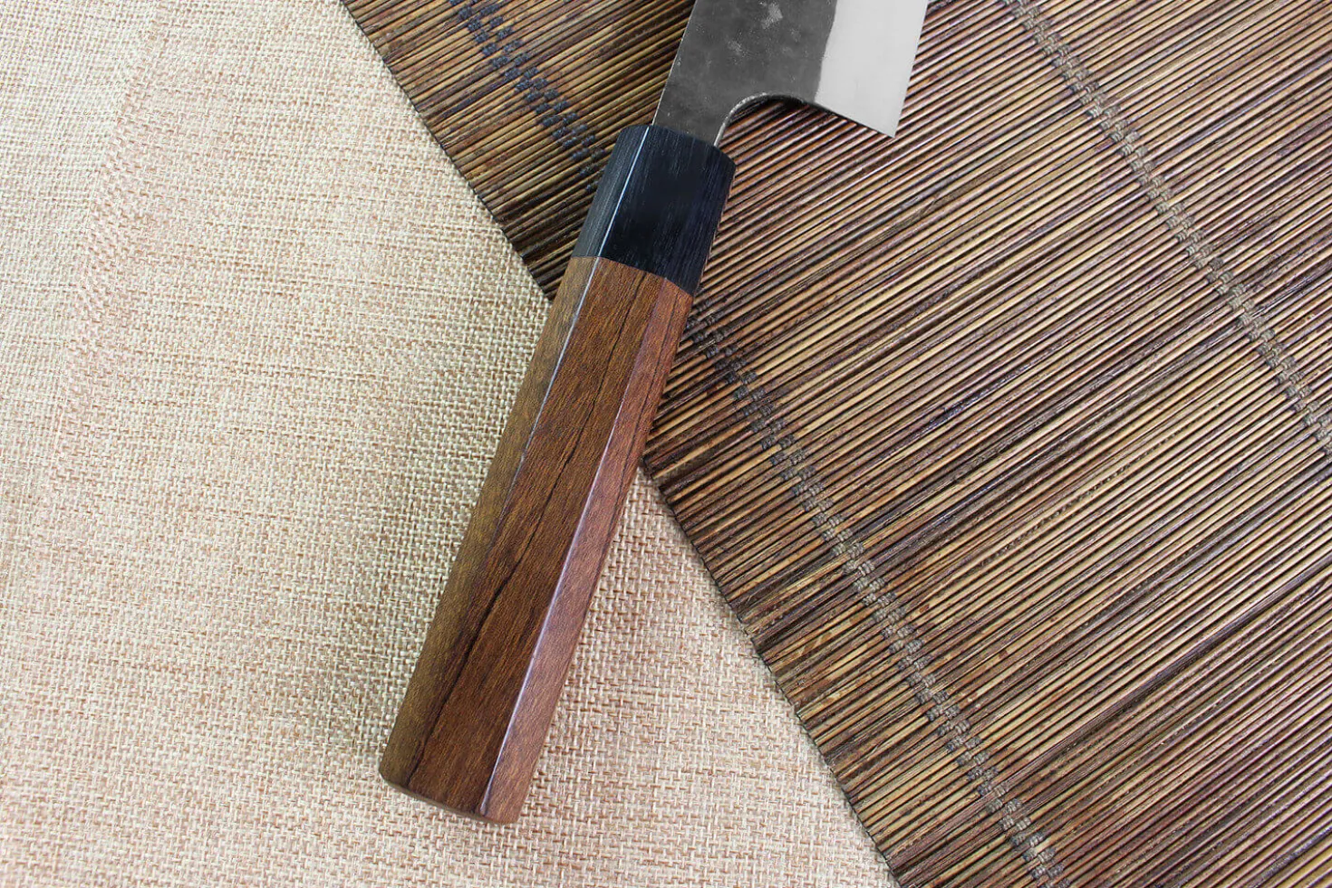 Couteau bunka japonais artisanal Anryu AS 17cm